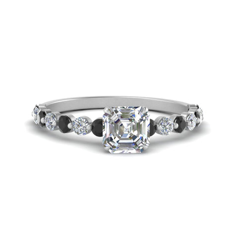 shared-prong-thin-asscher-engagement-ring-with-black-diamond-in-FDENS3023ASRGBLACK-NL-WG