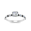 Load image into Gallery viewer, shared-prong-thin-asscher-engagement-ring-with-black-diamond-in-FDENS3023ASRGBLACK-NL-WG