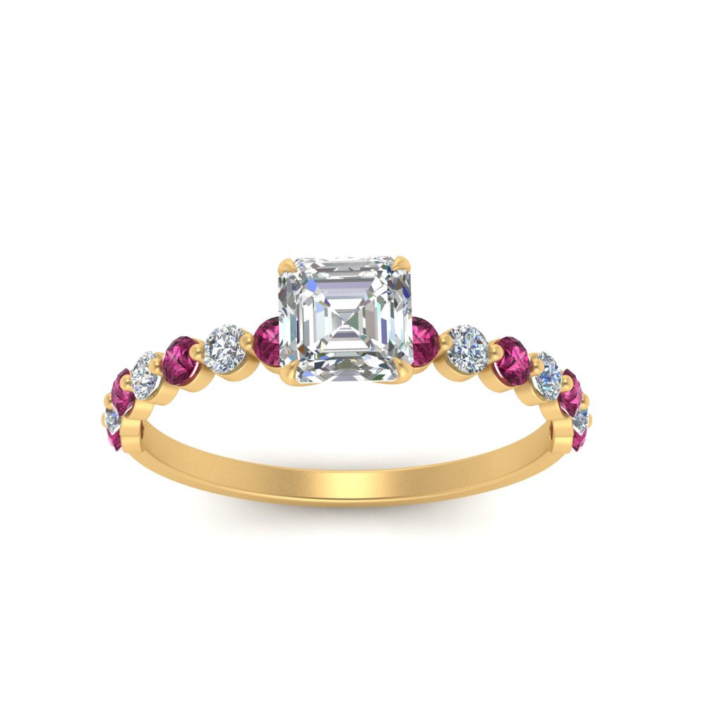 shared-prong-thin-asscher-engagement-ring-with-pink-sapphire-in-FDENS3023ASRGSADRPI-NL-YG