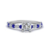 Load image into Gallery viewer, shared-prong-thin-asscher-engagement-ring-with-sapphire-in-FDENS3023ASRGSABL-NL-WG