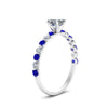 Load image into Gallery viewer, shared-prong-thin-asscher-engagement-ring-with-sapphire-in-FDENS3023ASRGSABL-NL-WG