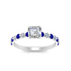 Load image into Gallery viewer, shared-prong-thin-asscher-engagement-ring-with-sapphire-in-FDENS3023ASRGSABL-NL-WG