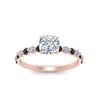 Load image into Gallery viewer, shared-prong-thin-cushion-engagement-ring-with-black-diamond-in-FDENS3023CURGBLACK-NL-RG