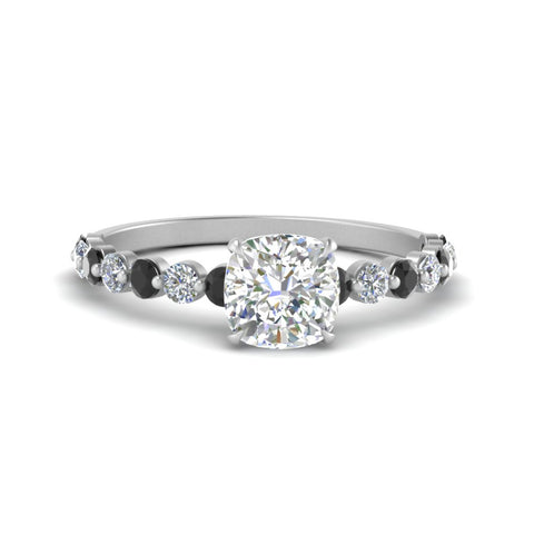 shared-prong-thin-cushion-engagement-ring-with-black-diamond-in-FDENS3023CURGBLACK-NL-WG