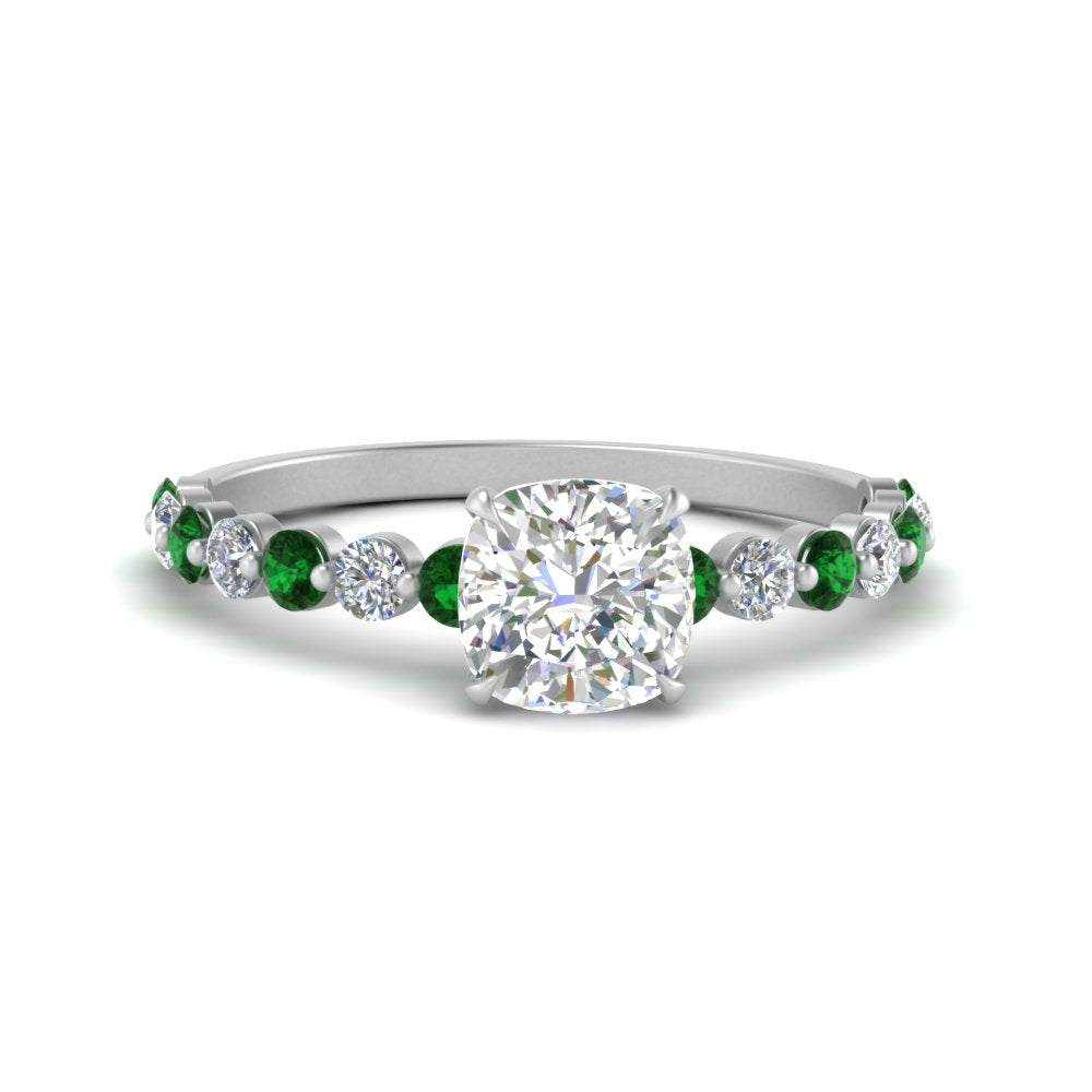 shared-prong-thin-cushion-engagement-ring-with-emerald-in-FDENS3023CURGEMGR-NL-WG