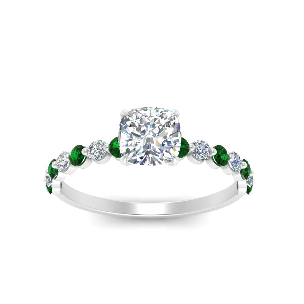 shared-prong-thin-cushion-engagement-ring-with-emerald-in-FDENS3023CURGEMGR-NL-WG