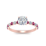 Load image into Gallery viewer, shared-prong-thin-cushion-engagement-ring-with-pink-sapphire-in-FDENS3023CURGSADRPI-NL-RG
