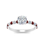 Load image into Gallery viewer, shared-prong-thin-cushion-engagement-ring-with-ruby-in-FDENS3023CURGRUDR-NL-WG
