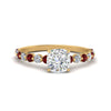 Load image into Gallery viewer, shared-prong-thin-cushion-engagement-ring-with-ruby-in-FDENS3023CURGRUDR-NL-YG