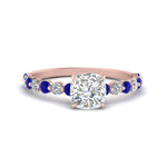 Load image into Gallery viewer, shared-prong-thin-cushion-engagement-ring-with-sapphire-in-FDENS3023CURGSABL-NL-RG
