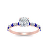 Load image into Gallery viewer, shared-prong-thin-cushion-engagement-ring-with-sapphire-in-FDENS3023CURGSABL-NL-RG