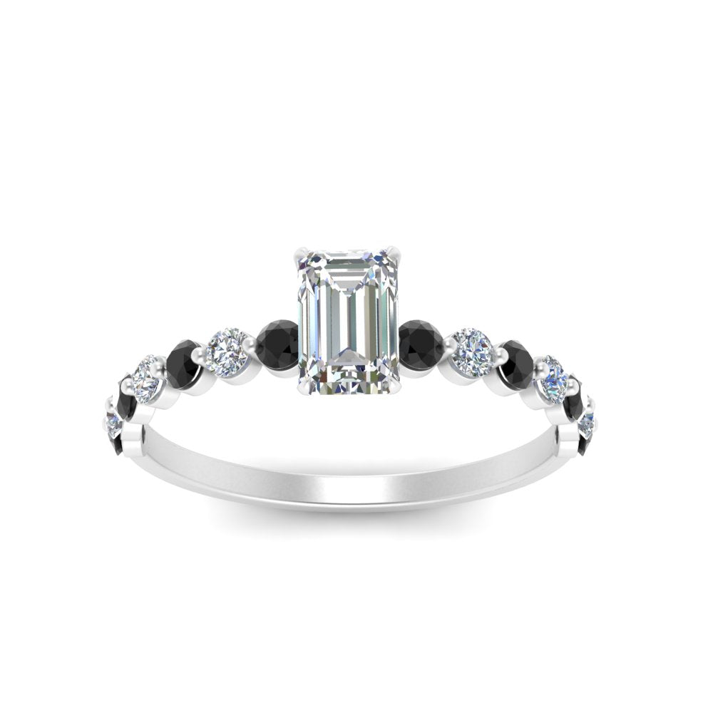 shared-prong-thin-emerald-cut-engagement-ring-with-black-diamond-in-FDENS3023EMRGBLACK-NL-WG