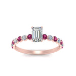 Load image into Gallery viewer, shared-prong-thin-emerald-cut-engagement-ring-with-pink-sapphire-in-FDENS3023EMRGSADRPI-NL-RG
