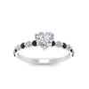 Load image into Gallery viewer, shared-prong-thin-heart-engagement-ring-with-black-diamond-in-FDENS3023HTRGBLACK-NL-WG
