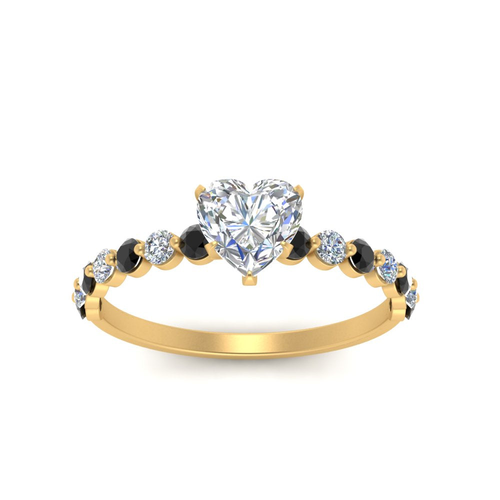 shared-prong-thin-heart-engagement-ring-with-black-diamond-in-FDENS3023HTRGBLACK-NL-YG