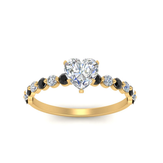 shared-prong-thin-heart-engagement-ring-with-black-diamond-in-FDENS3023HTRGBLACK-NL-YG