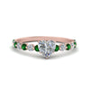 Load image into Gallery viewer, shared-prong-thin-heart-engagement-ring-with-emerald-in-FDENS3023HTRGEMGR-NL-RG