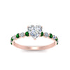 Load image into Gallery viewer, shared-prong-thin-heart-engagement-ring-with-emerald-in-FDENS3023HTRGEMGR-NL-RG