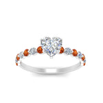Load image into Gallery viewer, shared-prong-thin-heart-engagement-ring-with-orange-sapphire-in-FDENS3023HTRGSAOR-NL-WG
