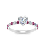 Load image into Gallery viewer, shared-prong-thin-heart-engagement-ring-with-pink-sapphire-in-FDENS3023HTRGSADRPI-NL-WG
