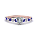 Load image into Gallery viewer, shared-prong-thin-heart-engagement-ring-with-sapphire-in-FDENS3023HTRGSABL-NL-RG

