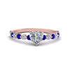 Load image into Gallery viewer, shared-prong-thin-heart-engagement-ring-with-sapphire-in-FDENS3023HTRGSABL-NL-RG
