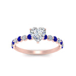 Load image into Gallery viewer, shared-prong-thin-heart-engagement-ring-with-sapphire-in-FDENS3023HTRGSABL-NL-RG
