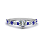 Load image into Gallery viewer, shared-prong-thin-heart-engagement-ring-with-sapphire-in-FDENS3023HTRGSABL-NL-WG
