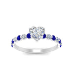 Load image into Gallery viewer, shared-prong-thin-heart-engagement-ring-with-sapphire-in-FDENS3023HTRGSABL-NL-WG
