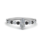 Load image into Gallery viewer, shared-prong-thin-marquise-engagement-ring-with-black-diamond-in-FDENS3023MQRGBLACK-NL-WG
