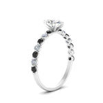 Load image into Gallery viewer, shared-prong-thin-marquise-engagement-ring-with-black-diamond-in-FDENS3023MQRGBLACK-NL-WG
