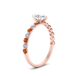 Load image into Gallery viewer, shared-prong-thin-marquise-engagement-ring-with-orange-sapphire-in-FDENS3023MQRGSAOR-NL-RG

