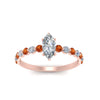 Load image into Gallery viewer, shared-prong-thin-marquise-engagement-ring-with-orange-sapphire-in-FDENS3023MQRGSAOR-NL-RG