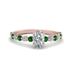 Load image into Gallery viewer, shared-prong-thin-oval-engagement-ring-with-emerald-in-FDENS3023OVRGEMGR-NL-RG
