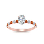Load image into Gallery viewer, shared-prong-thin-oval-engagement-ring-with-orange-sapphire-in-FDENS3023OVRGSAOR-NL-RG
