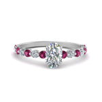 Load image into Gallery viewer, shared-prong-thin-oval-engagement-ring-with-pink-sapphire-in-FDENS3023OVRGSADRPI-NL-WG
