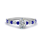 Load image into Gallery viewer, shared-prong-thin-oval-engagement-ring-with-sapphire-in-FDENS3023OVRGSABL-NL-WG
