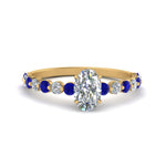 Load image into Gallery viewer, shared-prong-thin-oval-engagement-ring-with-sapphire-in-FDENS3023OVRGSABL-NL-YG
