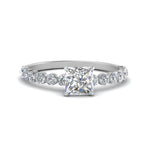 Load image into Gallery viewer, shared-prong-thin-princess-cut-engagement-ring-in-FDENS3023PRR-NL-WG
