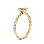 Load image into Gallery viewer, shared-prong-thin-princess-cut-engagement-ring-in-FDENS3023PRR-NL-YG
