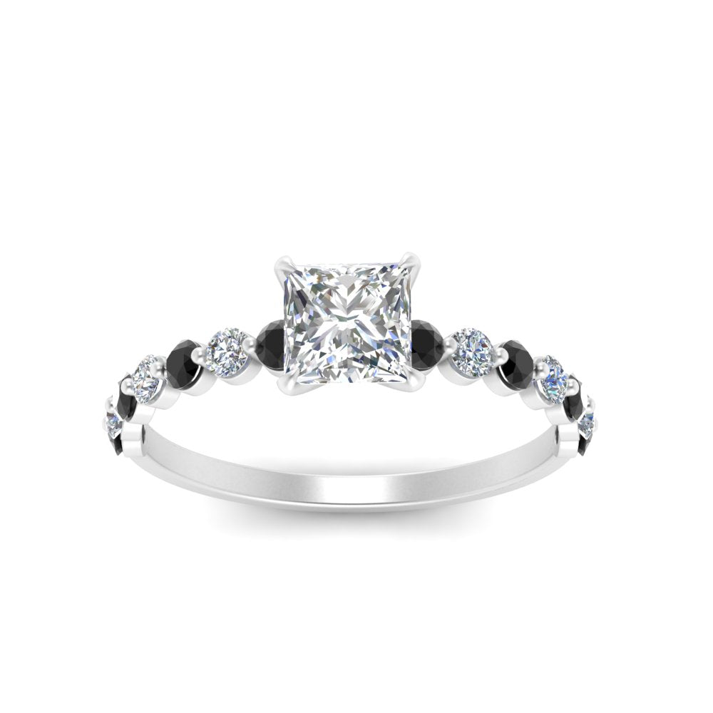 shared-prong-thin-princess-cut-engagement-ring-with-black-diamond-in-FDENS3023PRRGBLACK-NL-WG