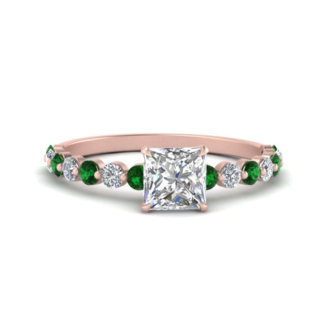 shared-prong-thin-princess-cut-engagement-ring-with-emerald-in-FDENS3023PRRGEMGR-NL-RG