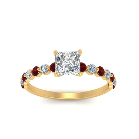 shared-prong-thin-princess-cut-engagement-ring-with-emerald-in-FDENS3023PRRGEMGR-NL-YG