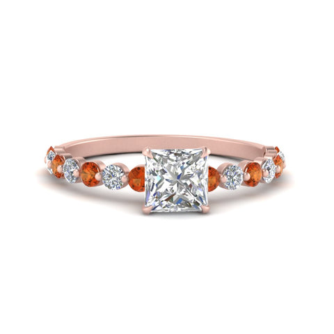shared-prong-thin-princess-cut-engagement-ring-with-orange-sapphire-in-FDENS3023PRRGSAOR-NL-RG