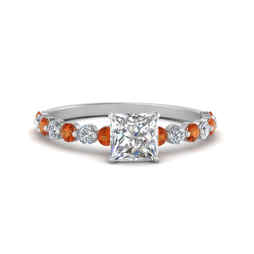 shared-prong-thin-princess-cut-engagement-ring-with-orange-sapphire-in-FDENS3023PRRGSAOR-NL-WG