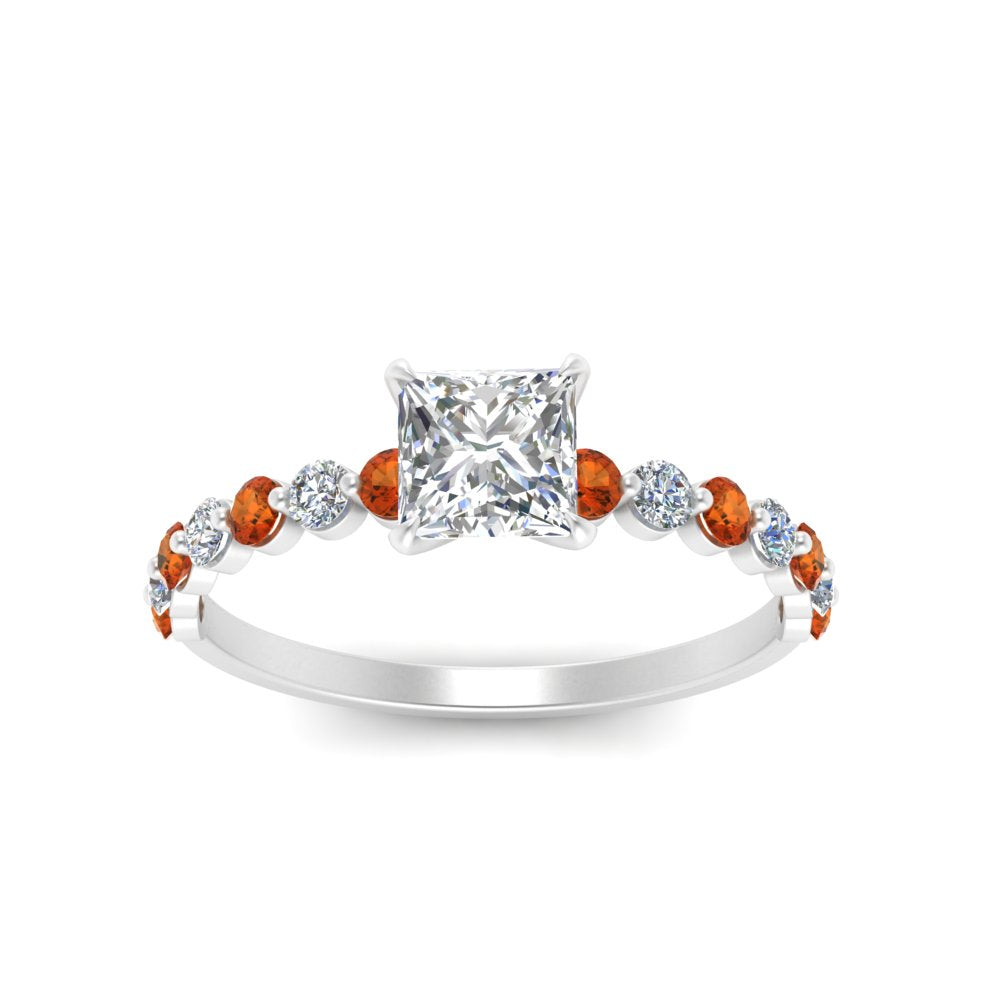 shared-prong-thin-princess-cut-engagement-ring-with-orange-sapphire-in-FDENS3023PRRGSAOR-NL-WG