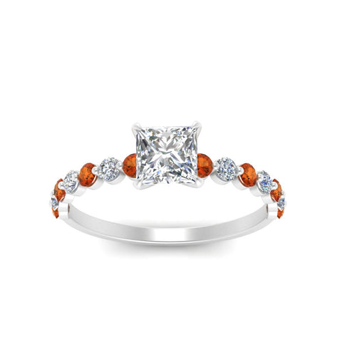 shared-prong-thin-princess-cut-engagement-ring-with-orange-sapphire-in-FDENS3023PRRGSAOR-NL-WG