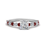 Load image into Gallery viewer, shared-prong-thin-princess-cut-engagement-ring-with-ruby-in-FDENS3023PRRGRUDR-NL-WG
