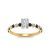 Load image into Gallery viewer, shared-prong-thin-radiant-engagement-ring-with-black-diamond-in-FDENS3023RARGBLACK-NL-YG