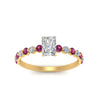 Load image into Gallery viewer, shared-prong-thin-radiant-engagement-ring-with-pink-sapphire-in-FDENS3023RARGSADRPI-NL-YG